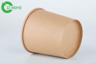 Het hoge Document van Dikte Bruine Kraftpapier vormt de Muur van 16oz Één om Vorm voor Soep tot een kom