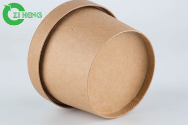 Dikke het Document van Kraftpapier van de Schroefdraadbodem Koppen 230ml voor Met een laag bedekt Roomijspe